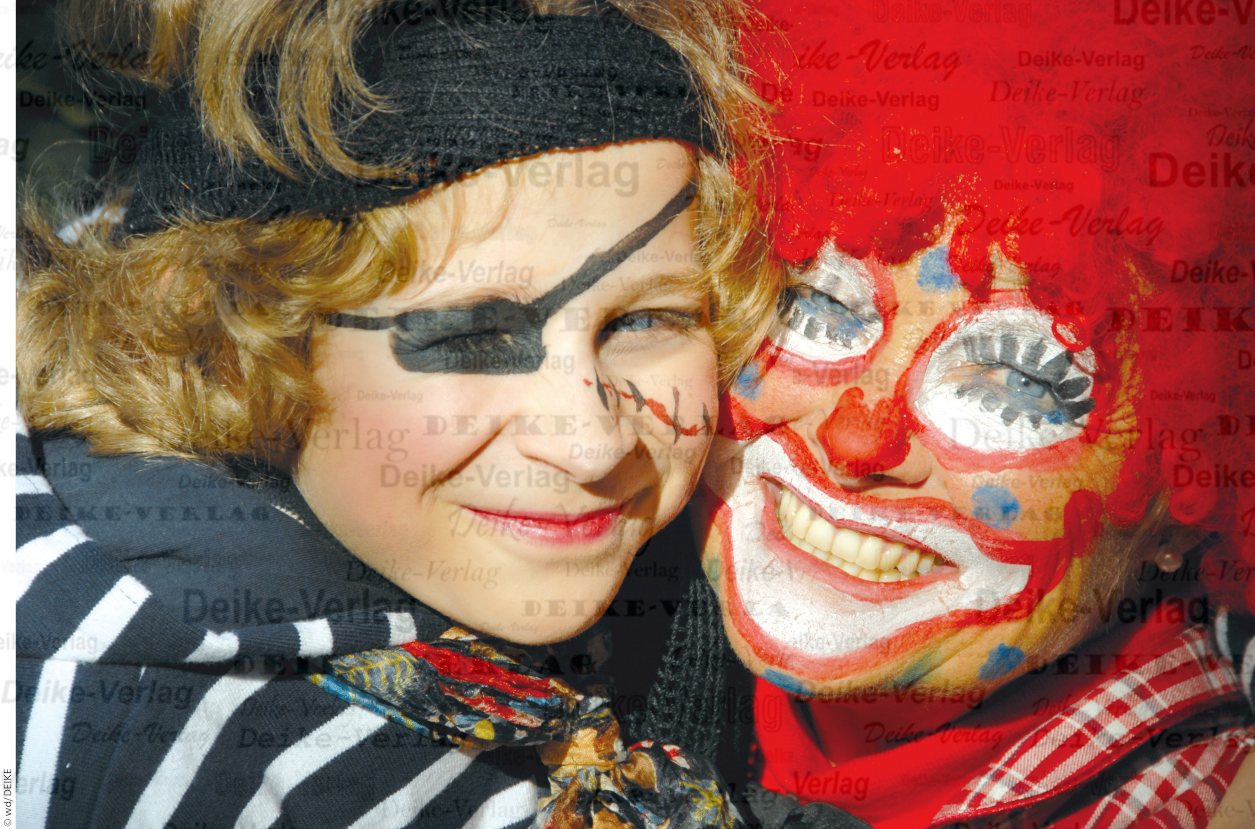 Clown und Pirat