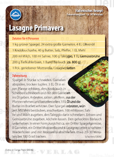 Lasagne Primavera