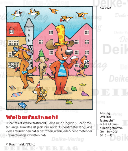 Weiberfasnacht - Oscar der schaue Dackel KW 0527