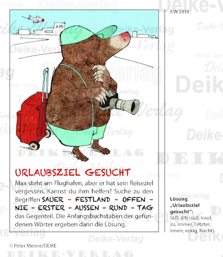 Sizilien - Max der Maulwurf