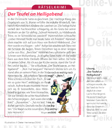 Der Teufel an Heiligabend (Heinerich Hümmelchen)