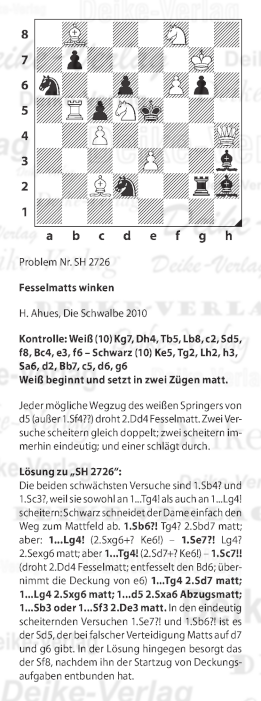 Schach KW 2726