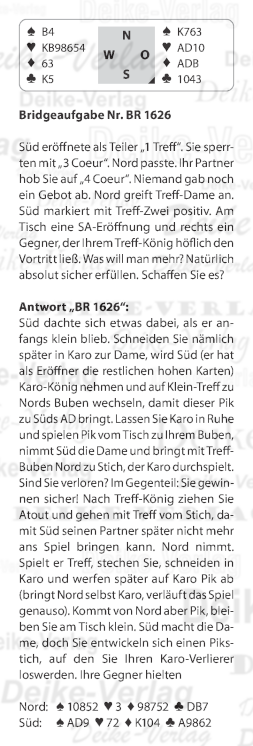 Bridgeaufgabe KW 1626