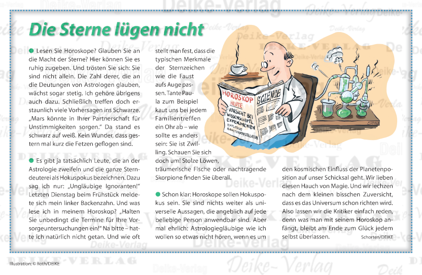 Die Sterne lügen nicht