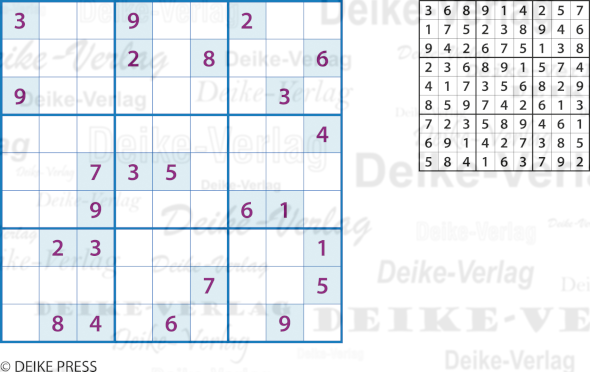 Sudoku schwer 2501
