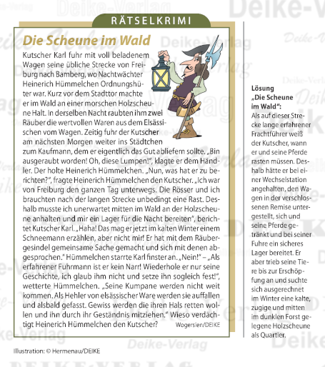 Die Scheune im Wald (Hümmelchen)