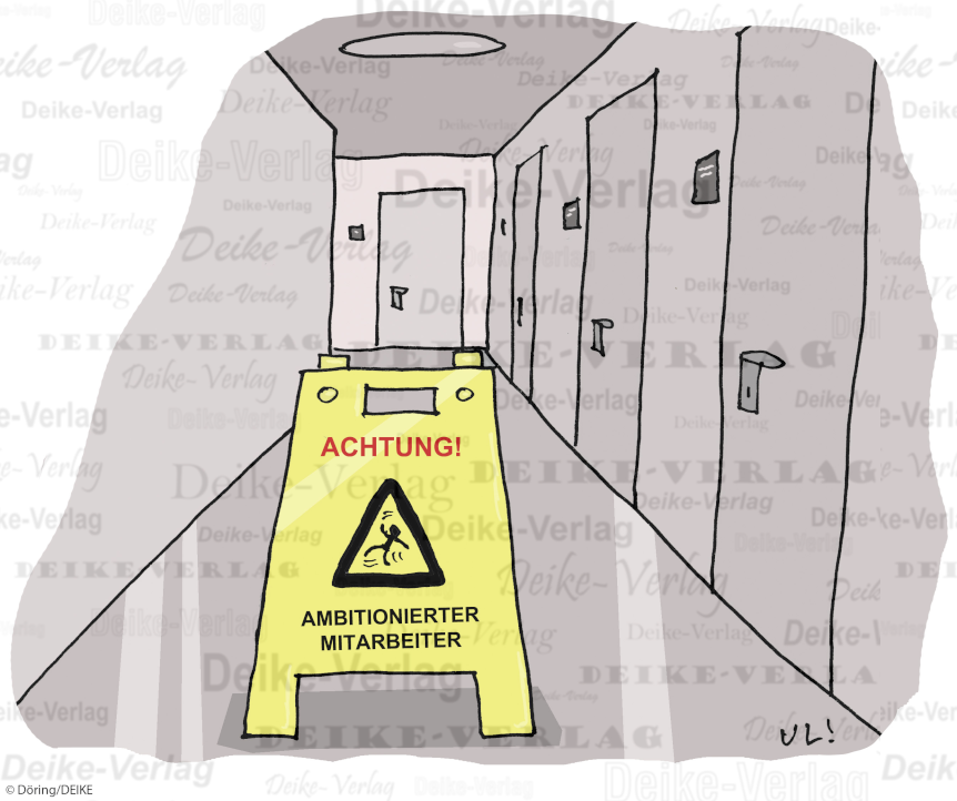 Ambitionierter Mitarbeiter