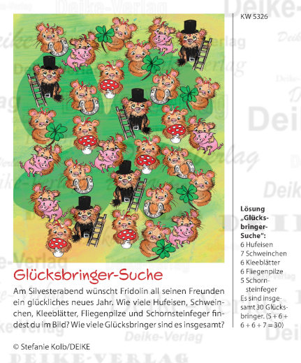 Glücksbringer - Fridolin KW 5326